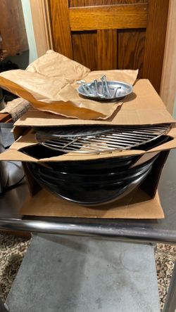 Webber portable charcoal grill