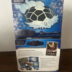 Stellar Crowns - Pokemon Center - Elite Trainer box 