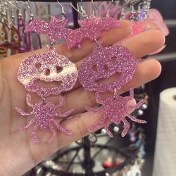 Cute Pink Earrings 