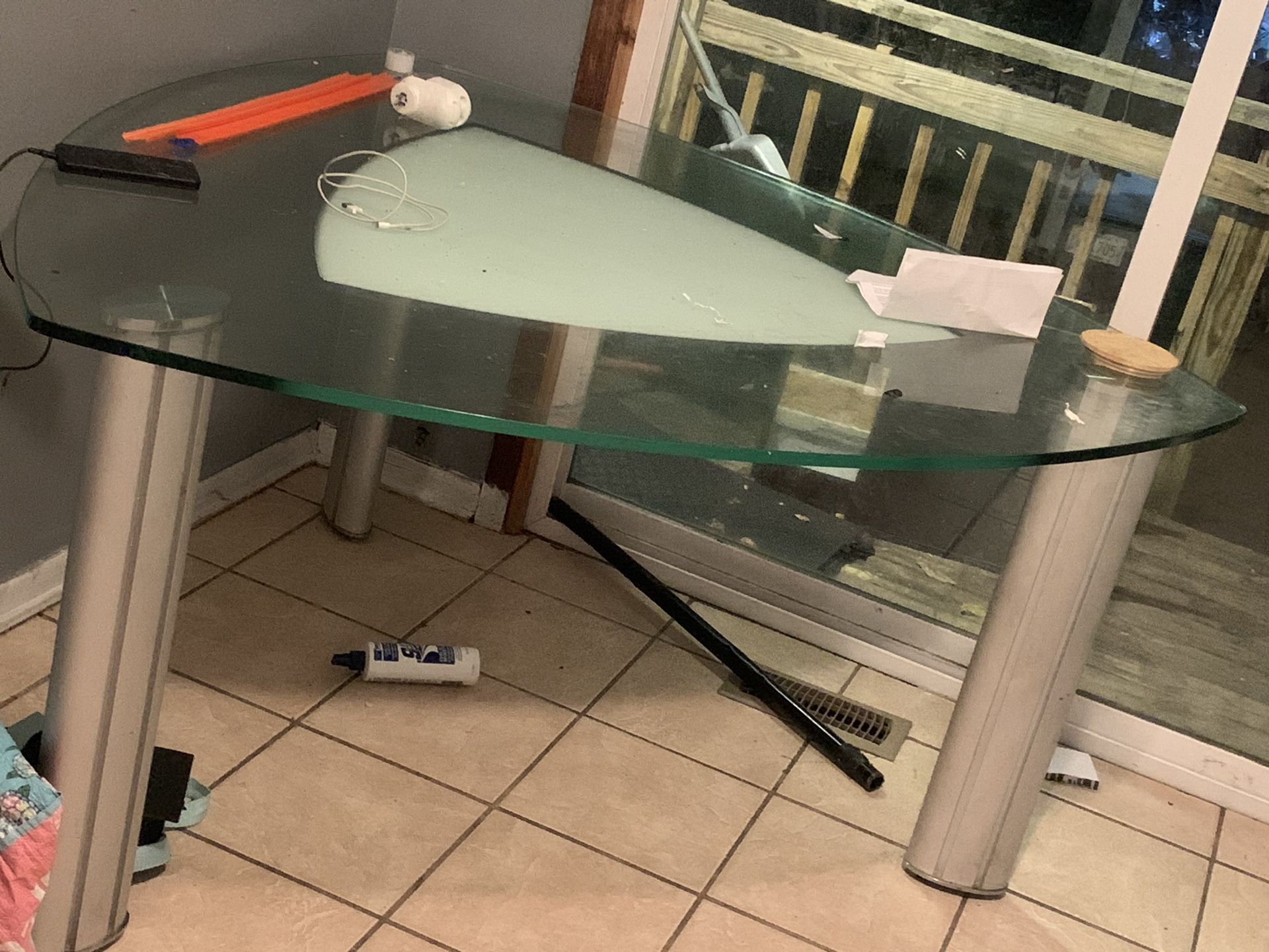 Big Glass Table