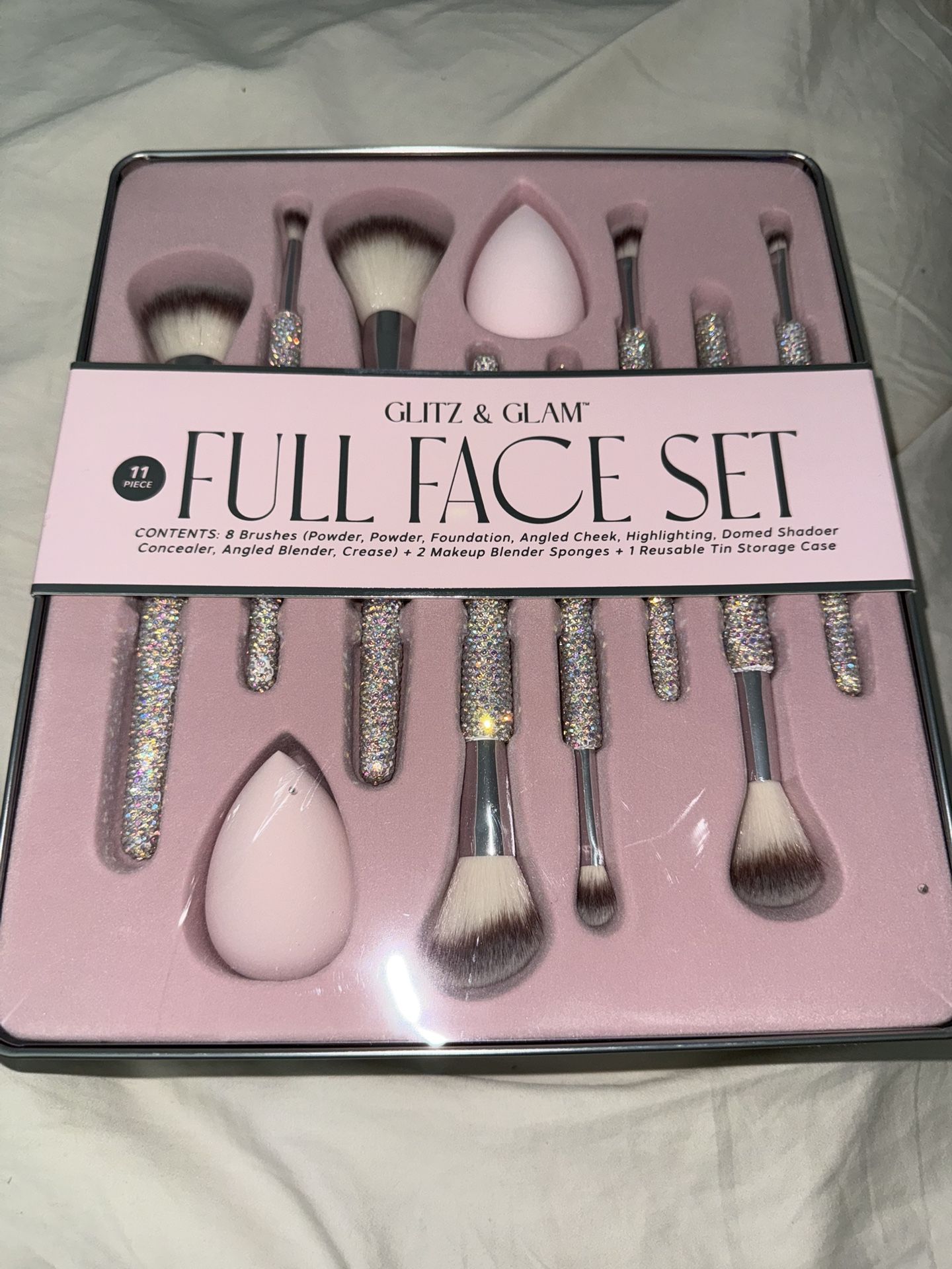 Glitz & Glam Bling Makeup Brushes