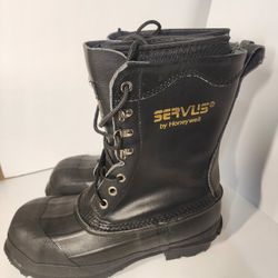 Servus by Honeywell Mens size 9 Waterproof steel toe boots
