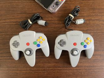 Nintendo 64 Original Controllers- Pair 