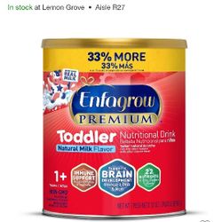 Enfamil Formula  , Enfagrow Formula , Toddler Formula,  Bobbi 