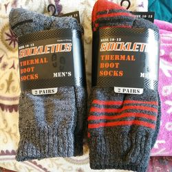 Socks athlectic men size 10- 13