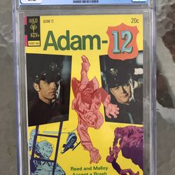 Adam 12 #3 (1974) CGC 8.5 — White Pages; Partial Photo Cover; Jack Sparking