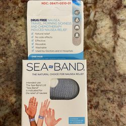 New Sea Band  Help With Motion Sickness 