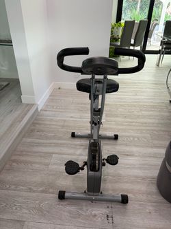 Stationary exercise bike