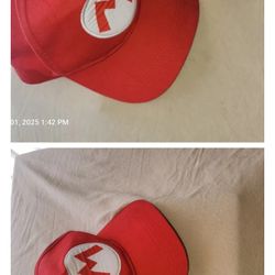 Mario Nintendo Snapback Hat – Adjustable Flat Brim Cap #FreeLuigi