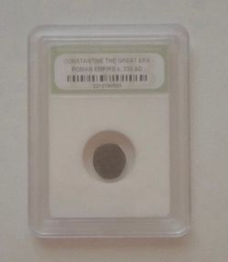 Constantine the Great Era - Roman Empire 330 AD Coin