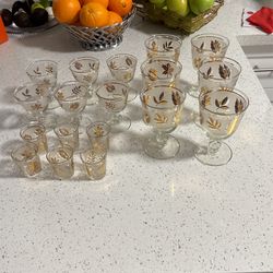 VINTAGE Goblets / Wine Glasses / Shot Glasses