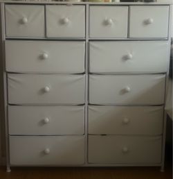 White dresser