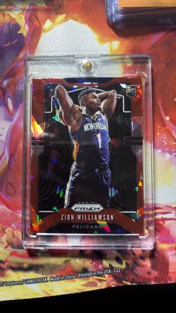 Zion Williamson Panini Prizm RC Basketball Card