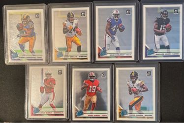 2019 Optic rated rookie lot of 7