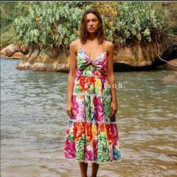 NWT Farm Rio Chita Floral Print Midi Dress sz S Retail $335! for Sale in Mcdonough, GA - OfferUp NWT Farm Rio Chita Floral Print Midi Dress sz S Retail $335! for Sale in Mcdonough, GA - OfferUp