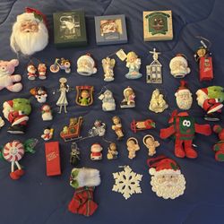 42 Miscellaneous Christmas Ornaments & Decorations