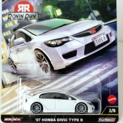 Hot Wheels  '07 Honda Civic Type R White 