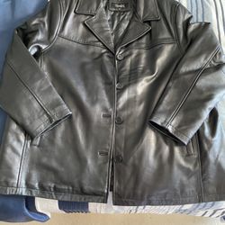 Womens Leather Jacket-size 2X