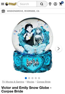 Victor & Emily Snow Globe – Corpse Bride