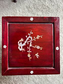 Beautifully Inlaid Chinese Stands