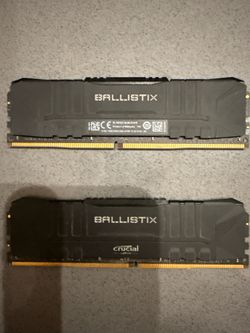 Crucial Ballistix 32GB (2x16GB) DDR4-3200 CL16 RAM Kit – Excellent Condition