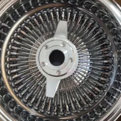 13x7 Chrome 100 Spokes New $1300