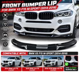 BMW Front Bumper Lip Spoiler – Gloss Black