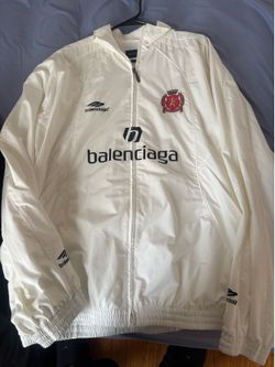 Balenciaga Paris soccer zip up jacket