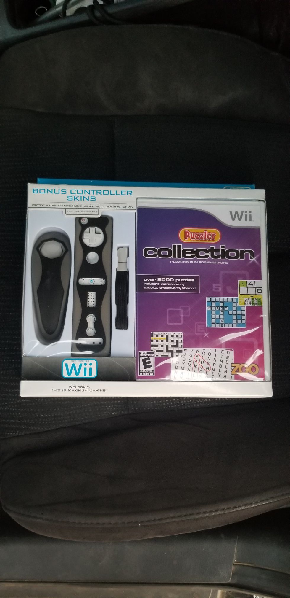 Nintendo wii game and controller skins