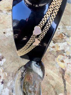 18 in gold platted