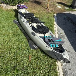 Kayak Hobie Mirage Oasis 14foot ,2 Man/Women Kayak