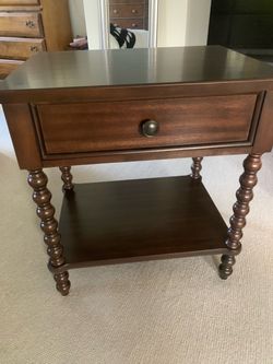 Morocco brown nightstand