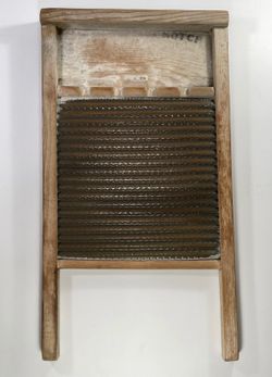 VINTAGE Hand Washing Board 24" x 13" Washboard