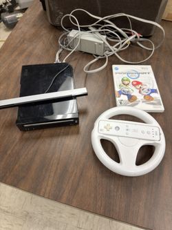 Wii with Mariokart