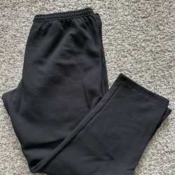 Gildan Black Jogger / Sweatpants/ New/ 5XL 