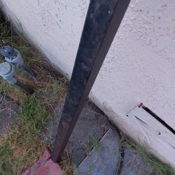 Steel Metal Post With 4 Hole Base