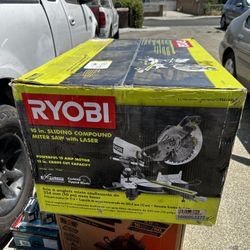 Ryobi Saw With Laser