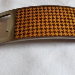 Metal Houndstooth Bottle Opener