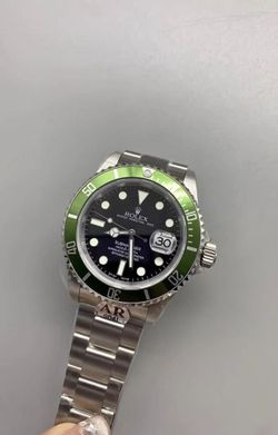 (Watch $450)Rolex Retro Green Submariner