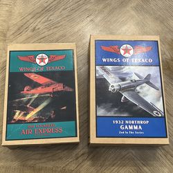 Wings of Texaco diecast airplanes