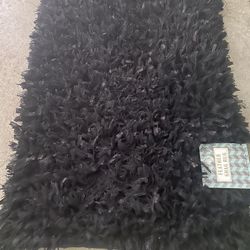 New Black Shag Rugs 