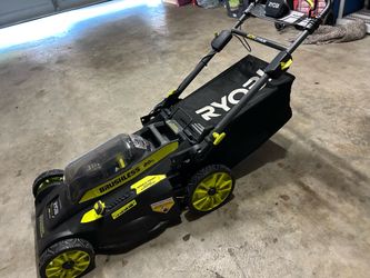 Ryobi electric lawnmower