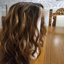 Lace front wig