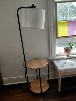 Lamp end table