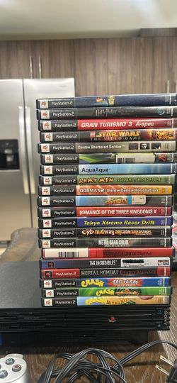 PS2 console Game LOT