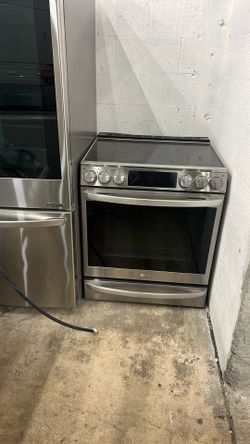 Refrigerator And Stove 