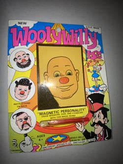Vintage Wooly Willy Drawing Set SMETHPORT SPECIALTY 1974 with Pen