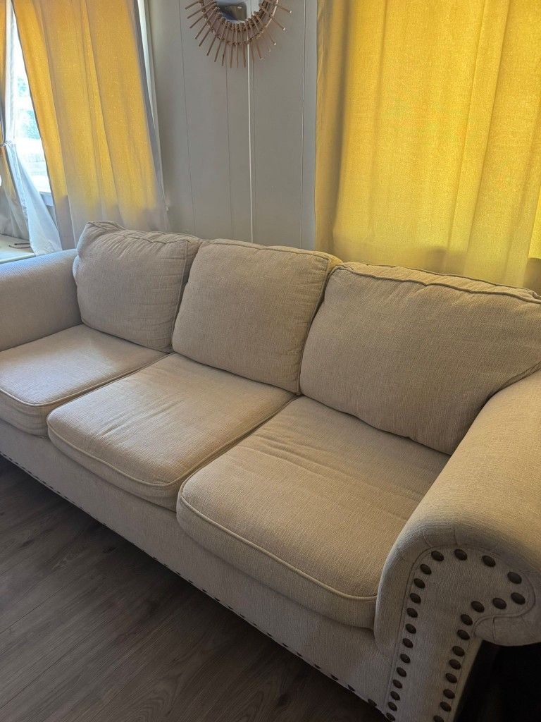 Beige Sofa Bed