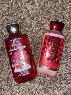 Winter Candy Apple Shower Gel & Lotion