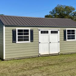 12x24 Shed W/ Roll up Door